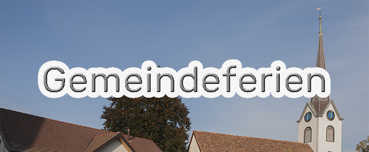 Gemeindeferien