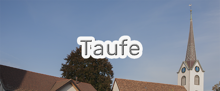 Taufe